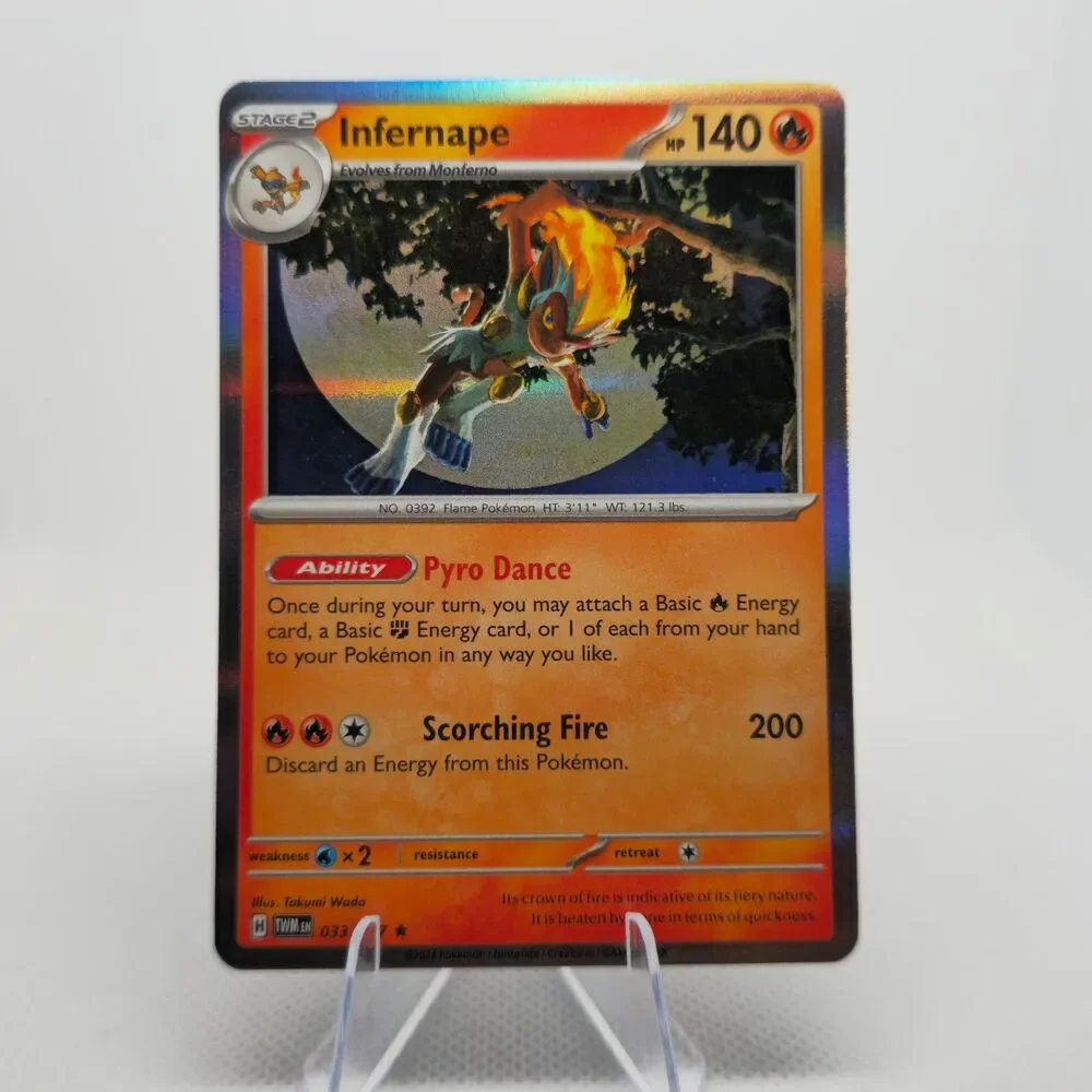 Pokemon Infernape Holo #33 TWM Twilight Masquerade